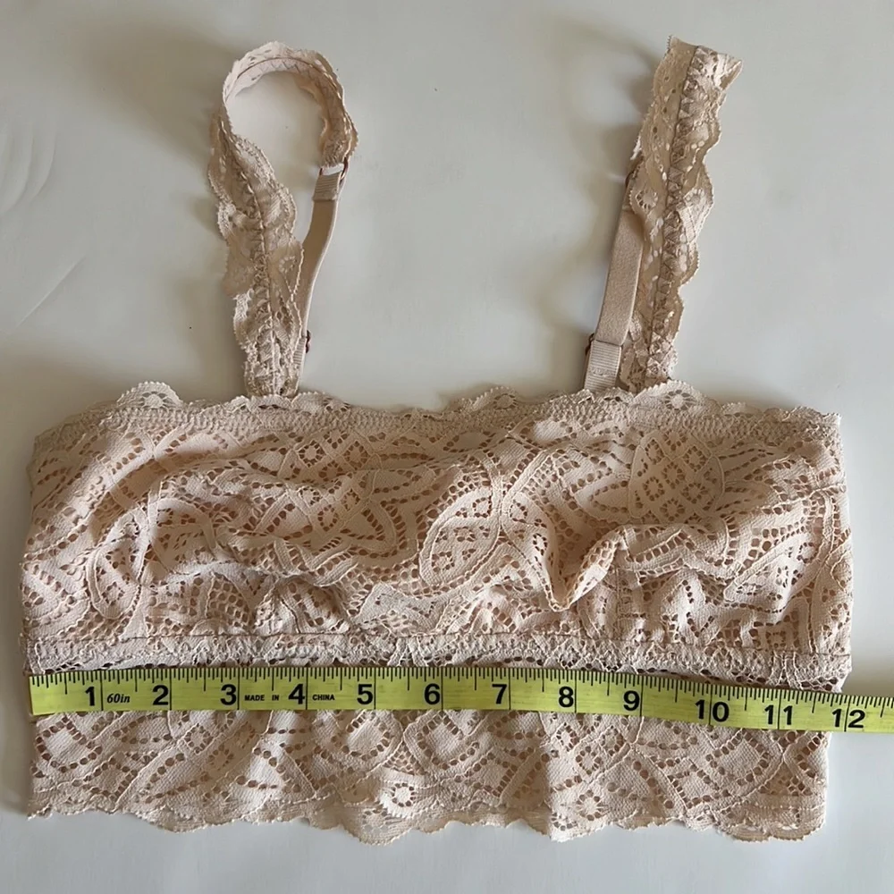 Aerie Bralette with adjustable & removable straps Small NWOT